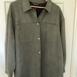 Faux Suede jacket